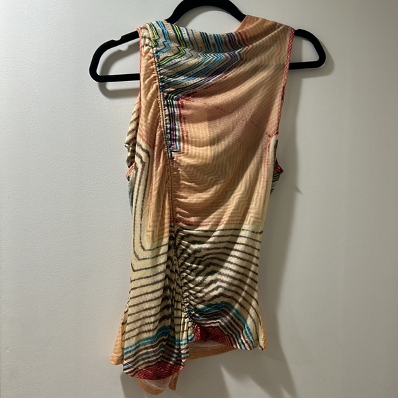 ULLA JOHNSON ALEIDA TOP CRYSTAL OPAL - Picture 6 of 7